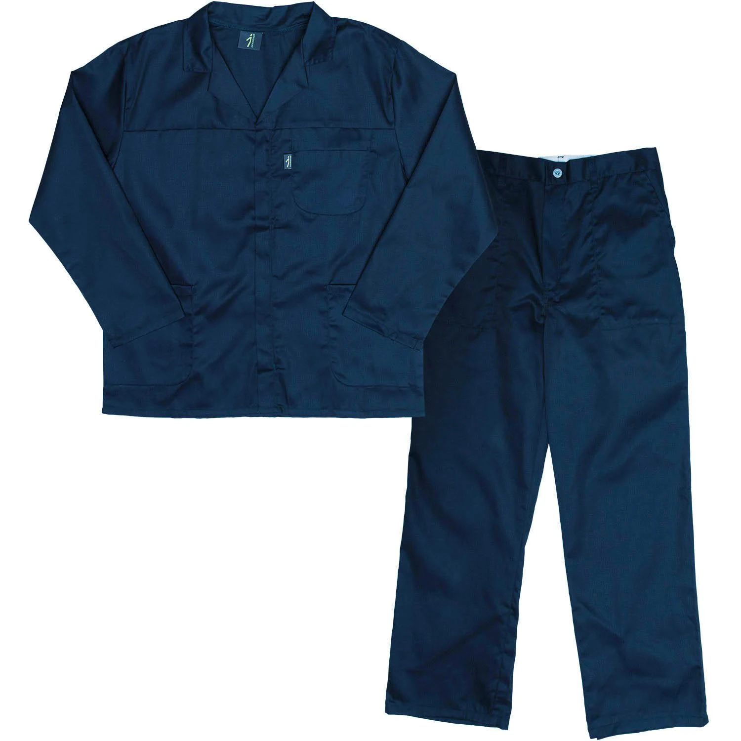 Navy Blue Conti Suit ( 2 piece ) Poly cotton